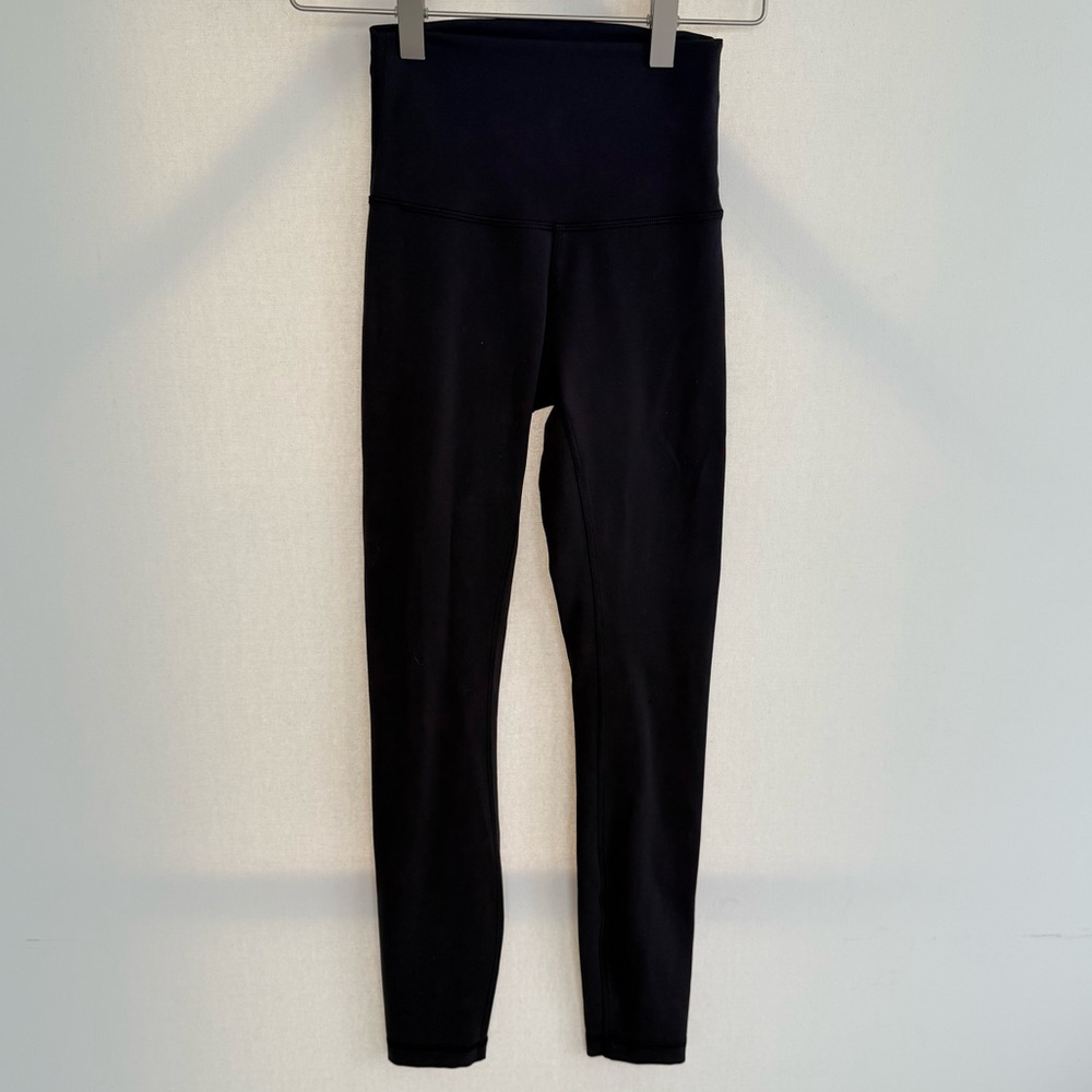 Lululemon Wunder Train High-Rise Tight 25" Black style W5CQDS size 0